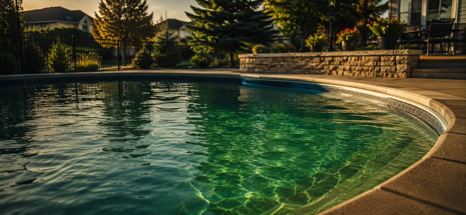Pool algae prevention during Minnesota August heat